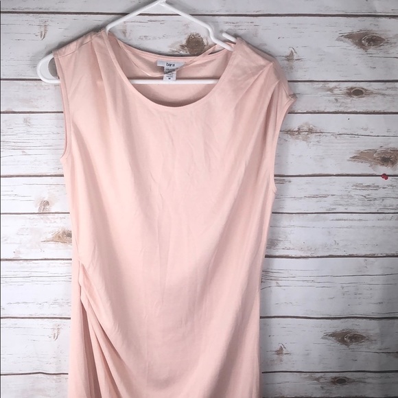 Bar III Cupro Asymmetrical Hem Sheath Medium Dress - Picture 3 of 13